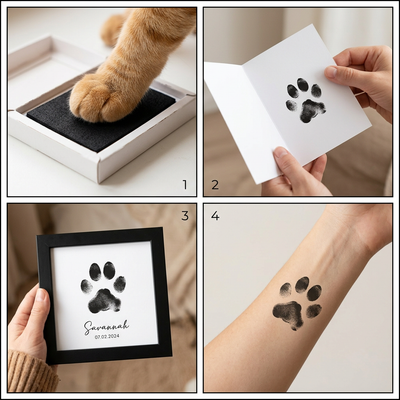 Inkless Pet Keepsake Impression Set