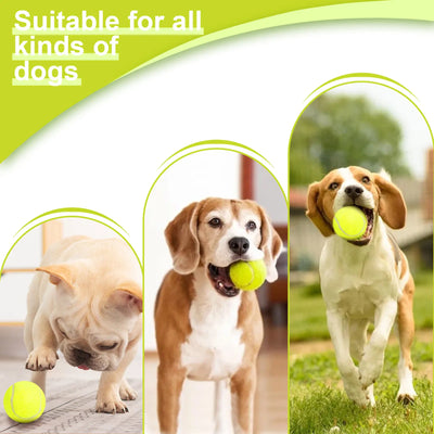 Dog Ball Launcher, Pet Ball Retriever, Comes with 3 Tennis Balls, Adjustable Launch Distances, USB Charging Pet Dogs Chase Toy Pinball Machine, Fun Interactive Throw Catapult