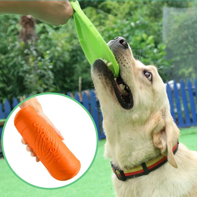 Flexible Silicone Flying Disc for Dogs