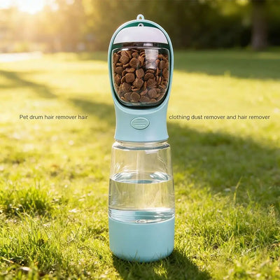 3-in-1 Dog Travel Water Bottle, Leak-Proof Pet Water & Feeder Dispenser for Outdoor Activities Multifunctional Dog Water Cup
