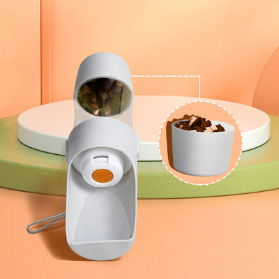 2-in-1 Travel Water & Food Bottle for Pets