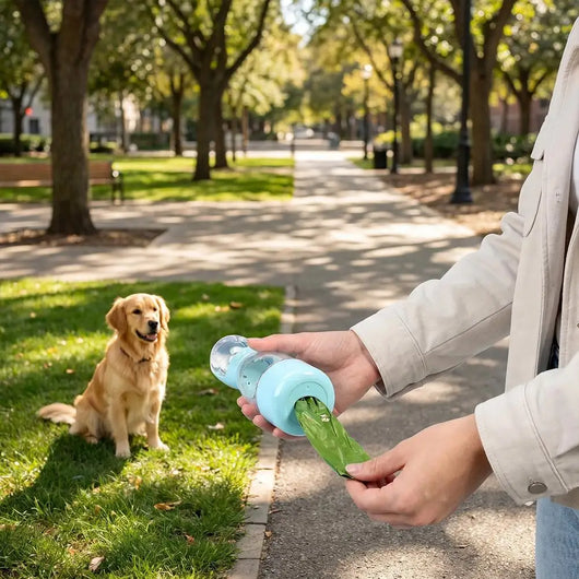 3-in-1 Dog Travel Water Bottle, Leak-Proof Pet Water & Feeder Dispenser for Outdoor Activities Multifunctional Dog Water Cup