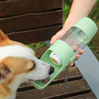 2-in-1 Travel Water & Food Bottle for Pets