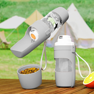 2-in-1 Travel Water & Food Bottle for Pets