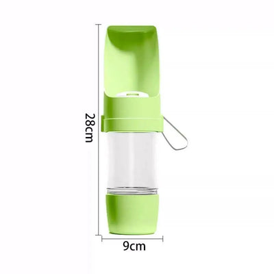 2-in-1 Travel Water & Food Bottle for Pets