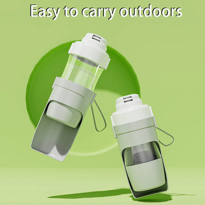 2-in-1 Travel Water & Food Bottle for Pets