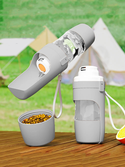 2-in-1 Travel Water & Food Bottle for Pets