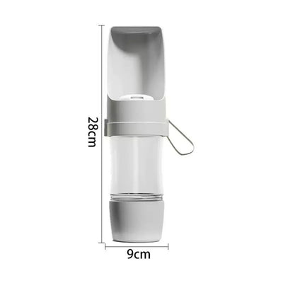 2-in-1 Travel Water & Food Bottle for Pets