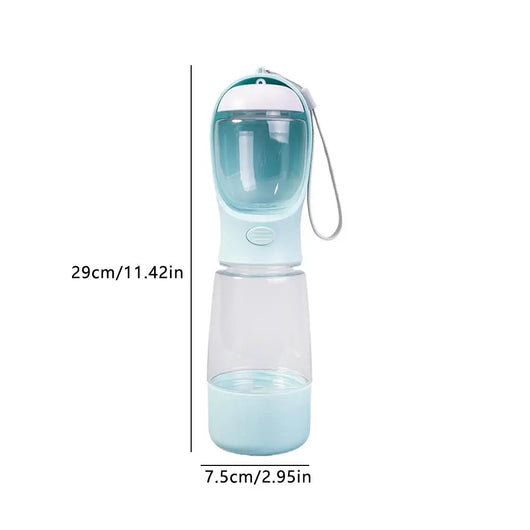 3-in-1 Dog Travel Water Bottle, Leak-Proof Pet Water & Feeder Dispenser for Outdoor Activities Multifunctional Dog Water Cup