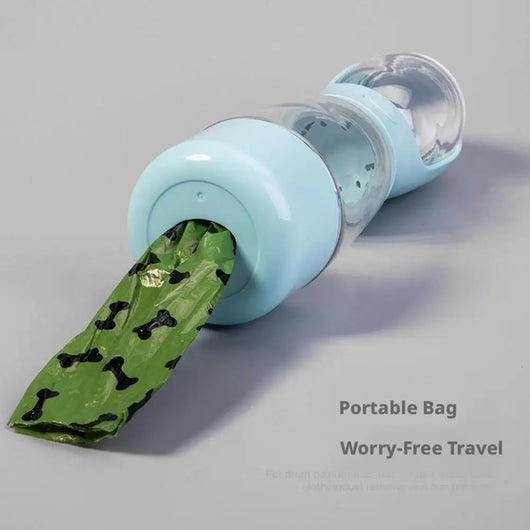 3-in-1 Dog Travel Water Bottle, Leak-Proof Pet Water & Feeder Dispenser for Outdoor Activities Multifunctional Dog Water Cup