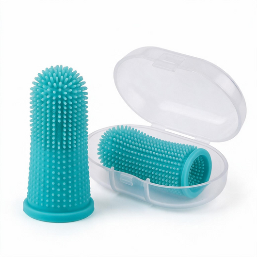 Silicone Finger Toothbrush for Dogs & Cats | 360° Dental Care